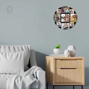 Horloge moderne personnalisable pour un cadeau unique
