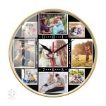 Horloge personnalisée, idéale pour célébrer un événement