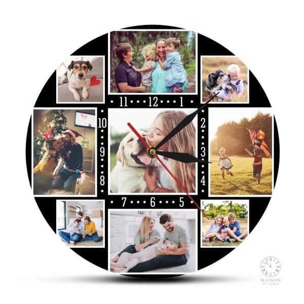 Horloge originale personnalisable pour un style unique