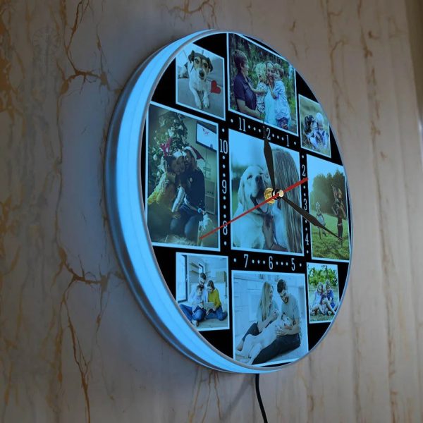 Horloge décorative personnalisée pour la maison
