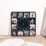 Horloge personnalisée pour chambre, design unique et moderne