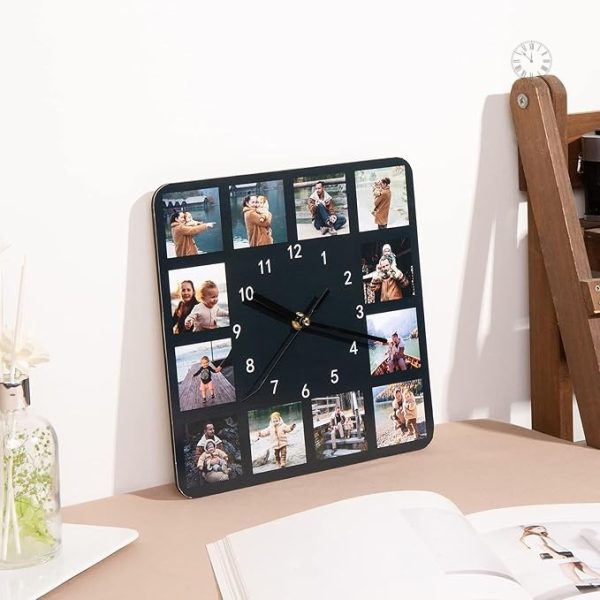 Horloge décorative personnalisée, ajout élégant à votre chambre