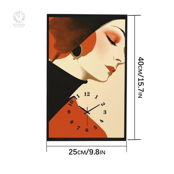 Horloge décorative avec design photo