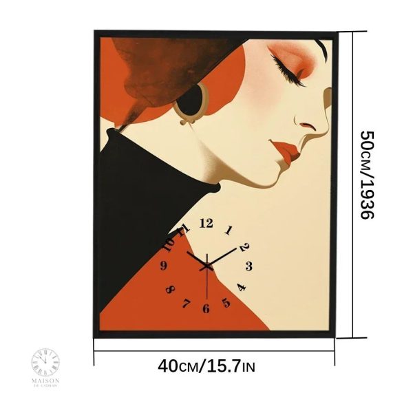 Horloge murale personnalisée avec vos souvenirs