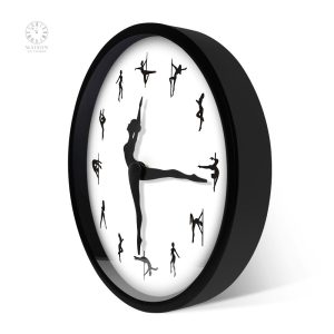 Horloge murale originale pour passionnés de pole dance