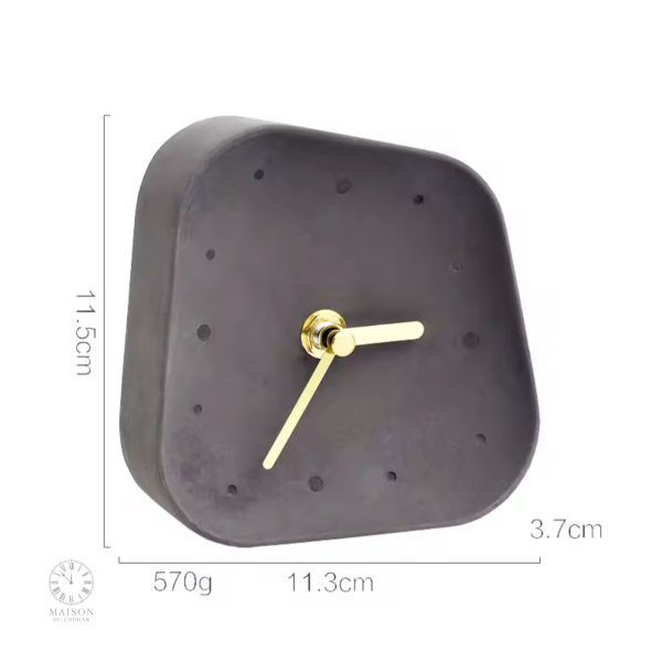 Horloge de bureau colorée pour égayer votre environnement