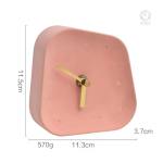 Horloge de bureau en matériaux durables pour un usage prolongé
