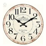 Horloge décorative pour une ambiance rustique en cuisine