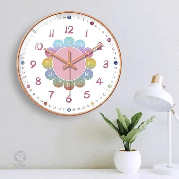 horloge-pour-enfant-1 Horloge pour Enfant colorée et ludique