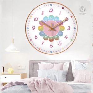 Horloge murale pour chambre d'enfant