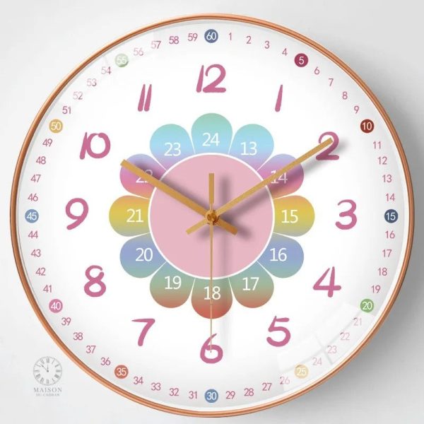 Horloge design amusant pour enfants