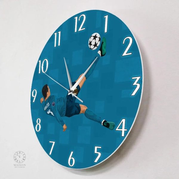 horloge-ronaldo-1 Horloge Ronaldo pour chambre moderne