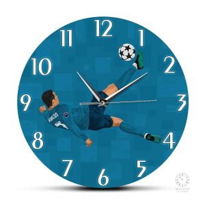 Horloge décorative Ronaldo au style unique