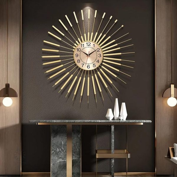 horloge-silencieuse-sans-tic-tac-1 Horloge silencieuse murale design luxe