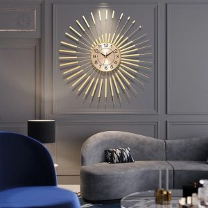 Horloge murale sans tic tac pour une ambiance zen