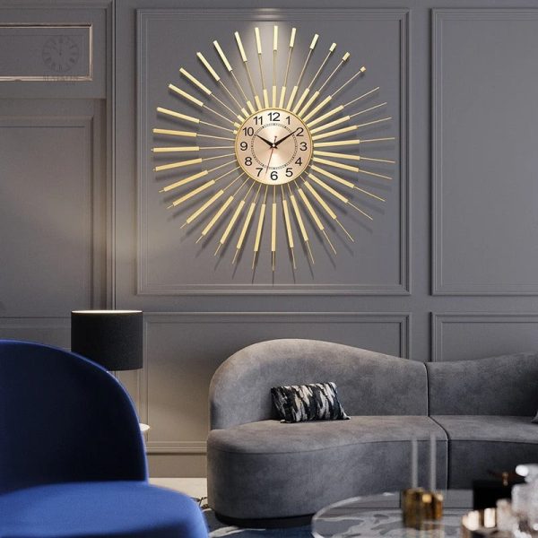 Horloge murale sans tic tac pour une ambiance zen
