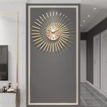Design élégant d'horloge silencieuse moderne