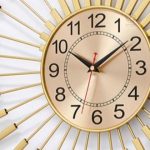 Horloge murale design unique, sans bruit