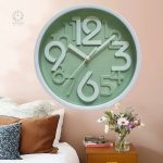 Horloge Simple Scandinave avec design épuré
