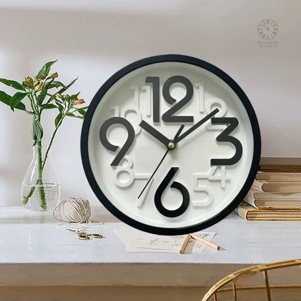 Horloge Simple au design scandinave élégant