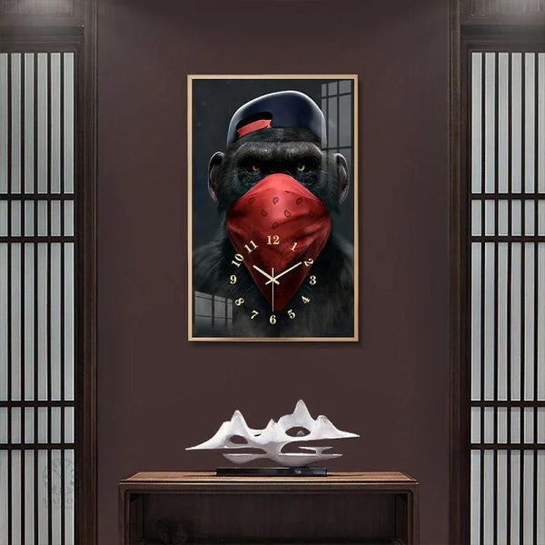 horloge-singe-1 Horloge Singe design luxe murale