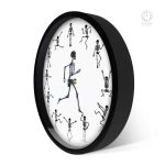 Horloge squelette décorative, ajout élégant à votre mur