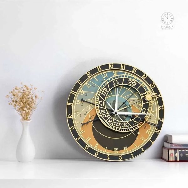 Horloge murale Steampunk au design original