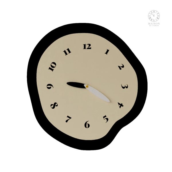 Élégante horloge murale scandinave pour tous les espaces