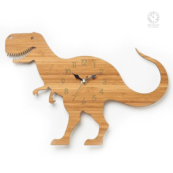 Horloge dinosaure T-rex décorative pour la chambre