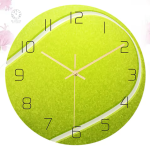 Horloge murale au thème Tennis pour les passionnés de sport