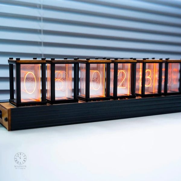 Horloge Tube Nixie, un accessoire décoratif unique