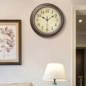 Horloge Vintage murale au design classique