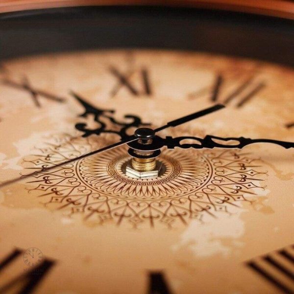 Accessoire décoratif vintage, horloge année 50 au charme unique