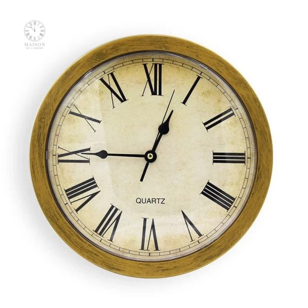 Horloge vintage murale inspirée des années 70