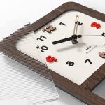 Horloge murale au look intemporel