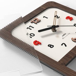 Horloge murale au look intemporel
