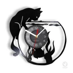 Horloge Vinyle au design vintage