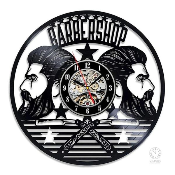 horloge-vinyle-1 Horloge vinyle design moderne et original