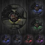 Horloge vinyle boxe LED au design moderne et original