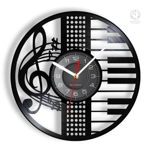 Horloge vinyle disque au design vintage unique