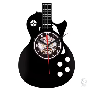 Horloge murale vinyle pour les passionnés de musique
