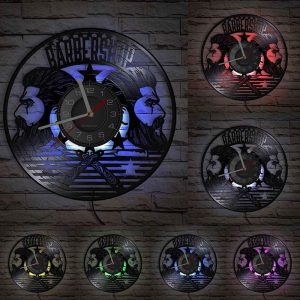 Horloge Vinyle LED design moderne et stylé