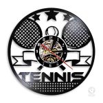 Horloge Vinyle inspirée du tennis