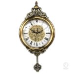 Horloge murale antique avec finition artisanale unique