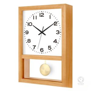 Horloge en bois minimaliste unique