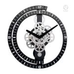 Horloge au style industriel pour un intérieur contemporain