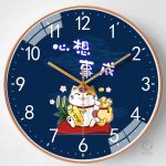 Horloge murale chat, un accessoire tendance pour votre intérieur