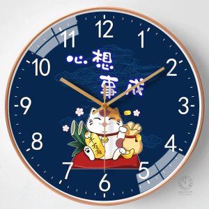 Horloge murale chat, un accessoire tendance pour votre intérieur