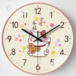Horloge murale décorative chat, ajoutez une touche unique à votre mur