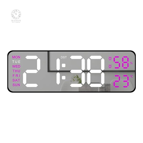 Horloge de bureau moderne pour décoration intérieure